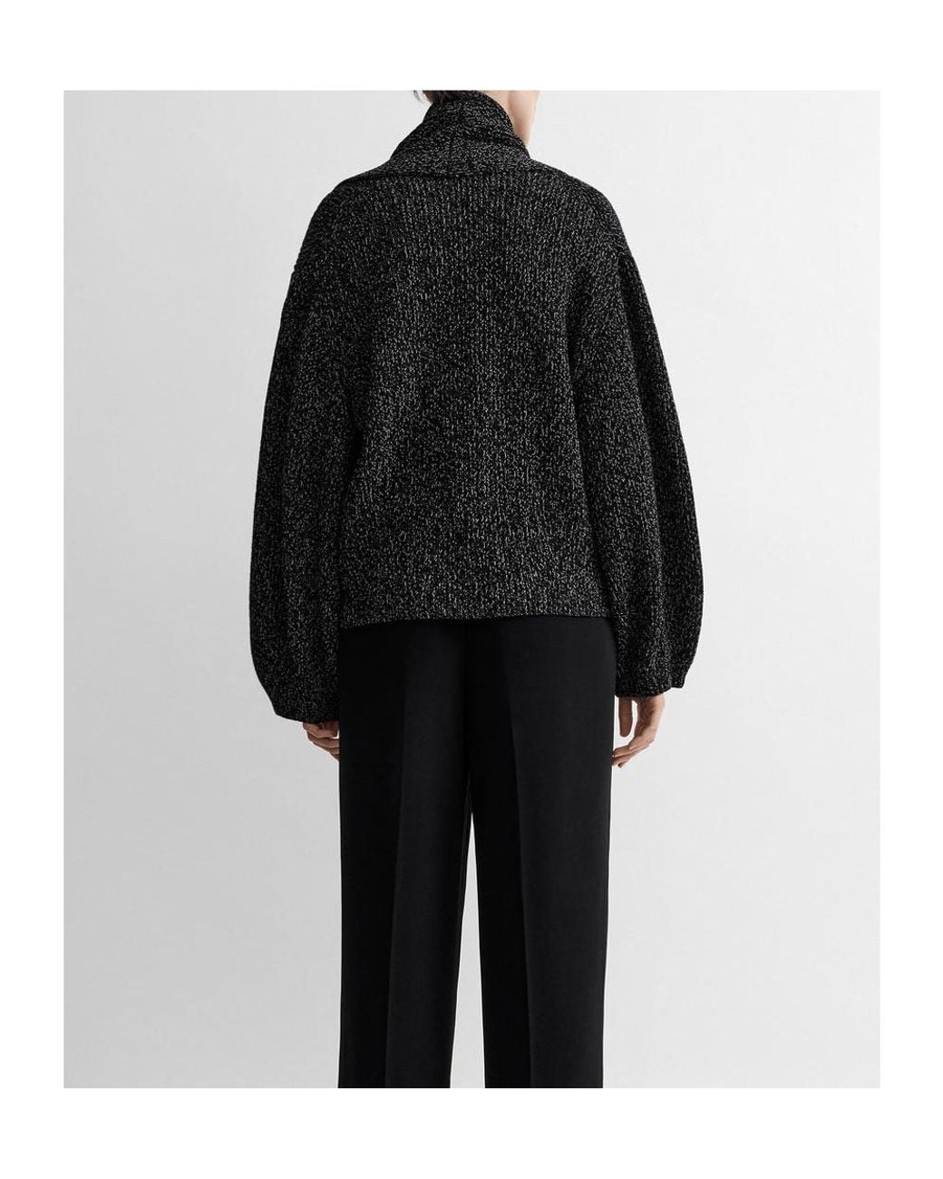 Totême Black Totême Shawl-Lapel Cardigan