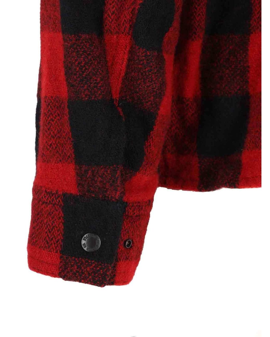 Junya Watanabe Red Checked Shirt for men