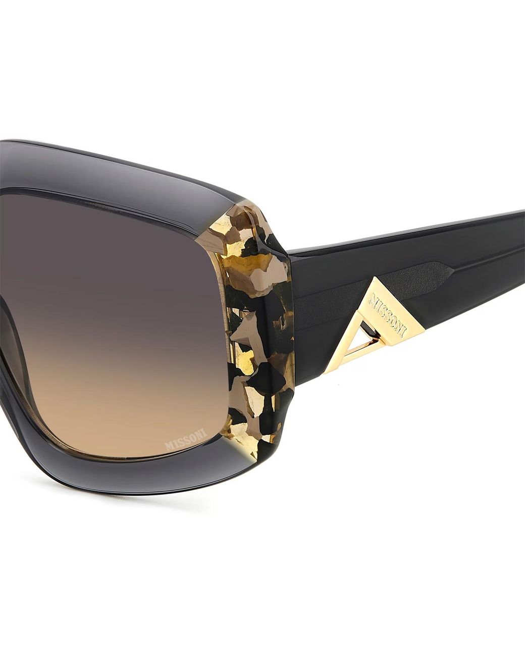 Missoni Multicolor Logo Detail Sunglasses