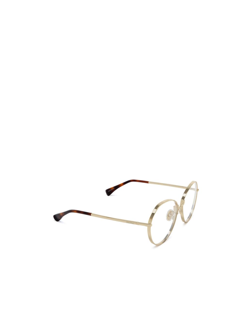 Max Mara White Round Frame Glasses