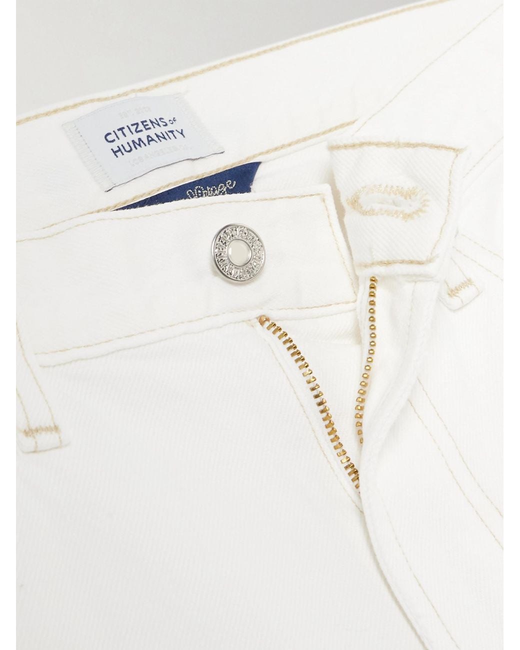 Citizens of Humanity White Miro Jeans