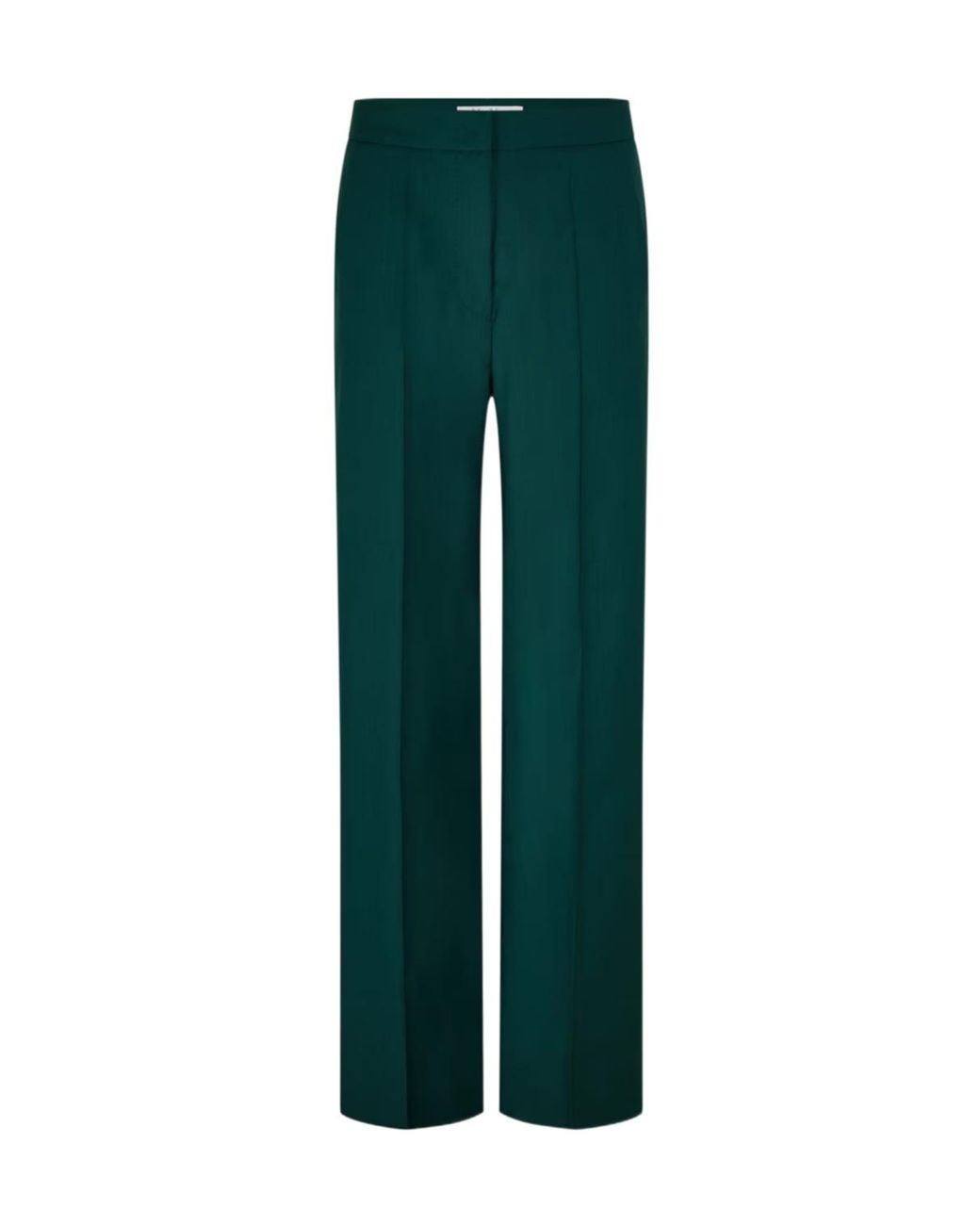 Max Mara Green Wide Leg Casual Pants
