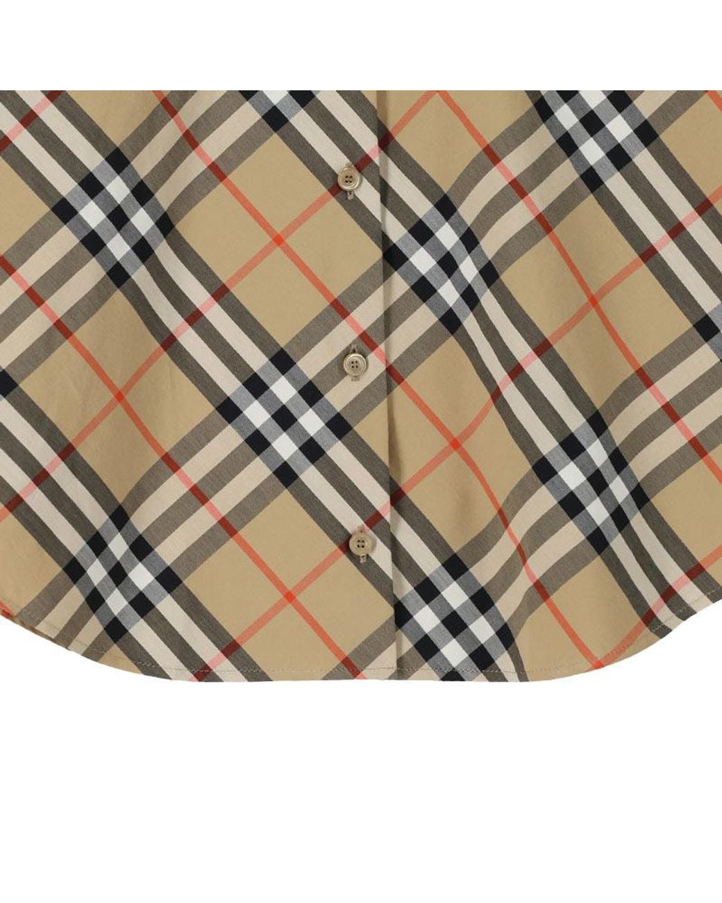 Burberry Gray Slim-Fit Checked Shirt