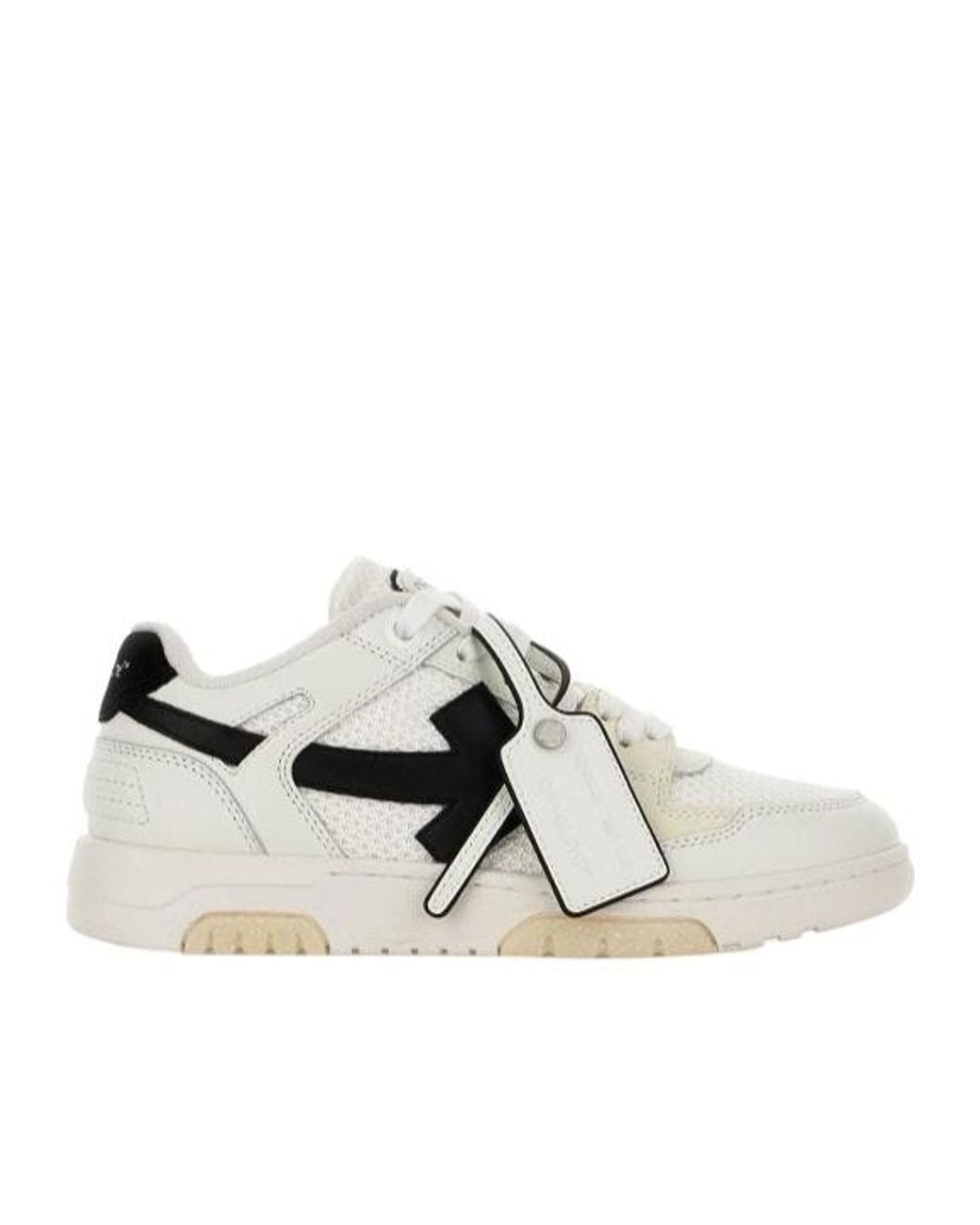 Off-White c/o Virgil Abloh White Slim Out Of Office Lace-Up Sneakers