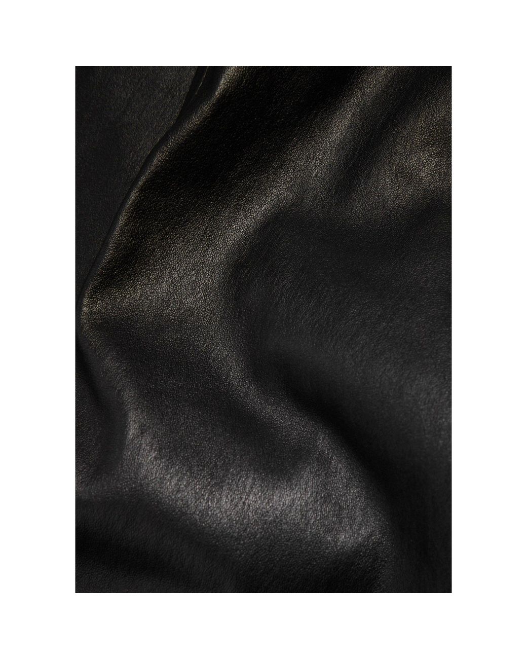 Joseph Gray Tight-Fitting Stretch Leather Pants