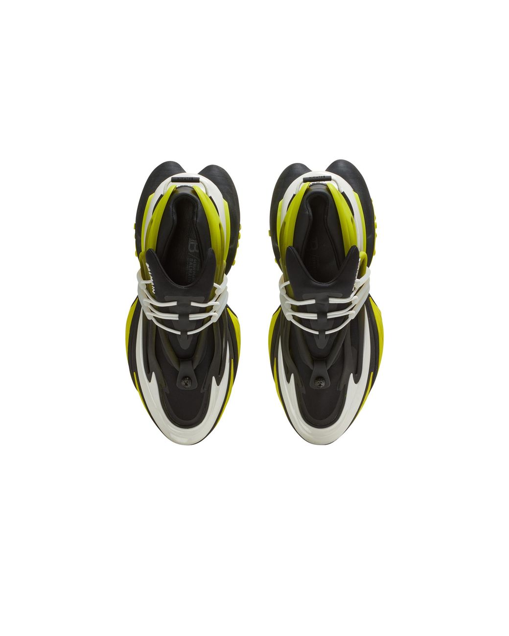 Balmain Green Unicorn Low-Top Trainers for men