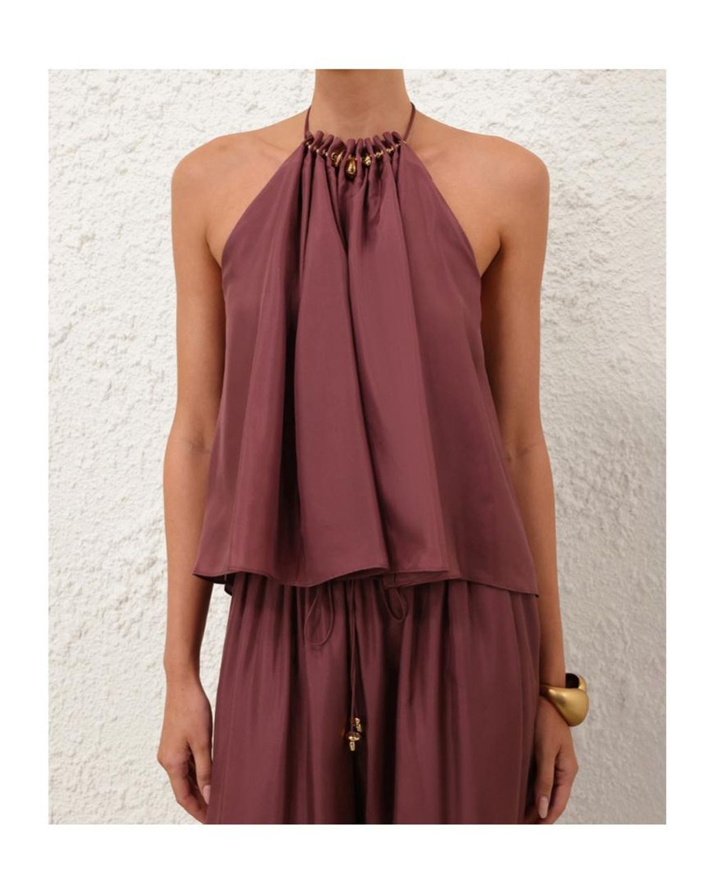 Zimmermann Red Aster Top