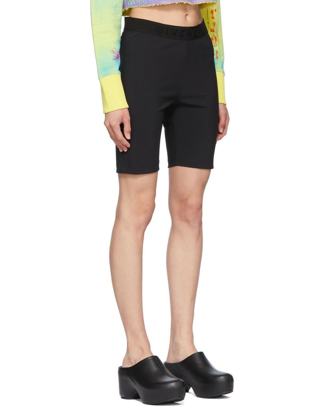 Givenchy Blue Cycling Shorts