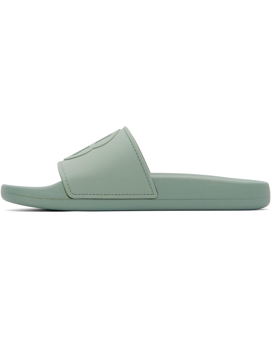 Anine Bing Green Isla Slippers