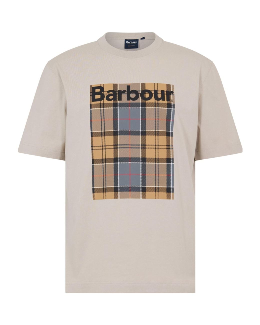 Barbour White Logo Short-Sleeved T-Shirt for men