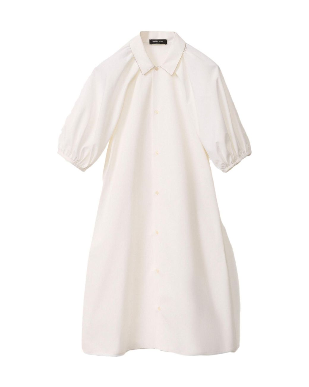 Fabiana Filippi White Lapel Dress