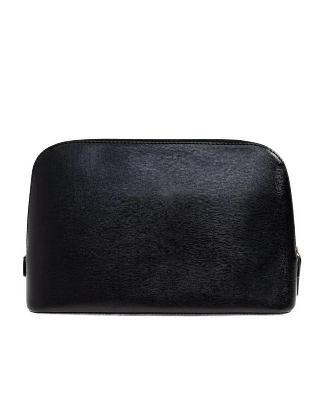 By Malene Birger Black Zipper Clutch