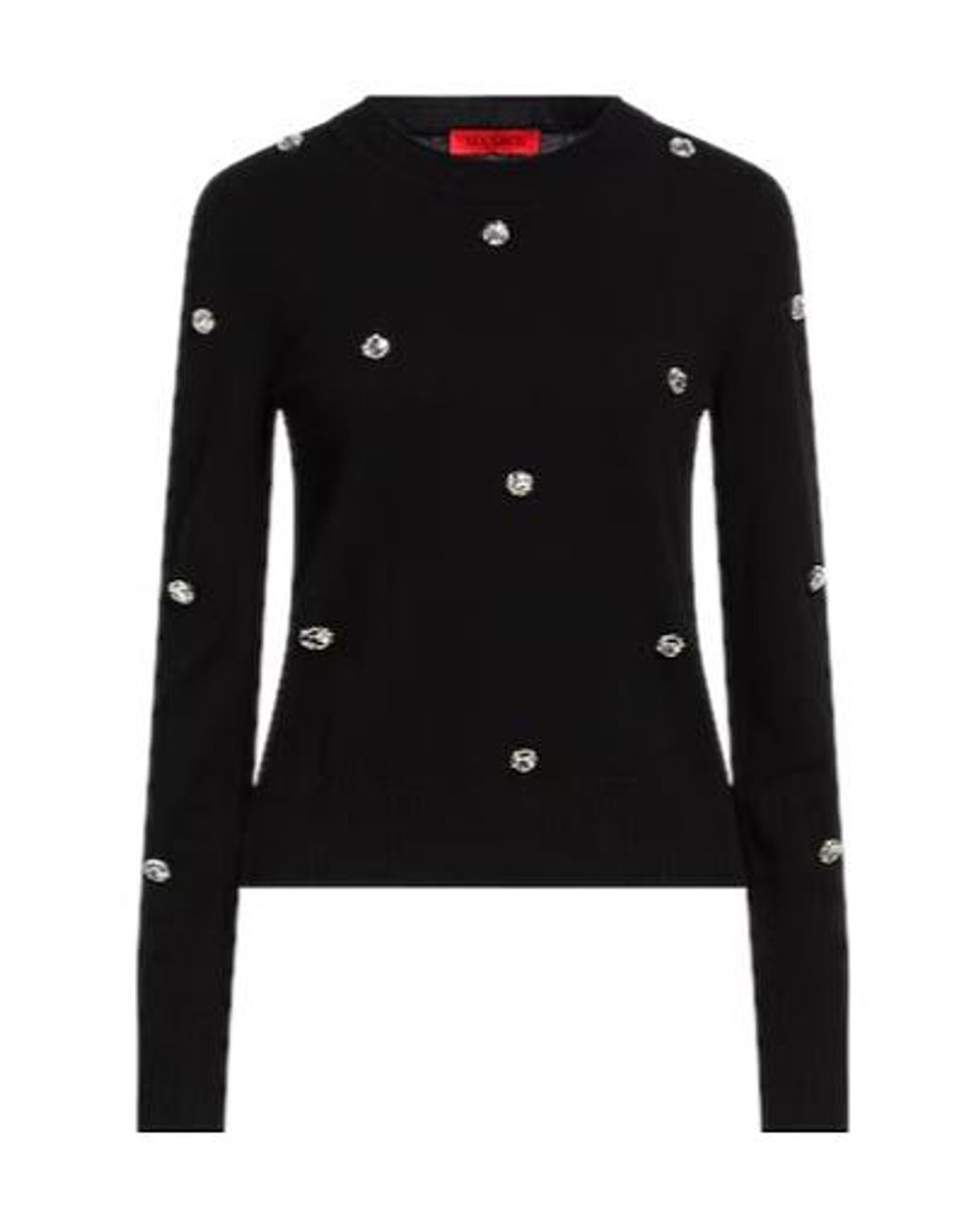 MAX&Co. Black Lightweight Knit Sweater