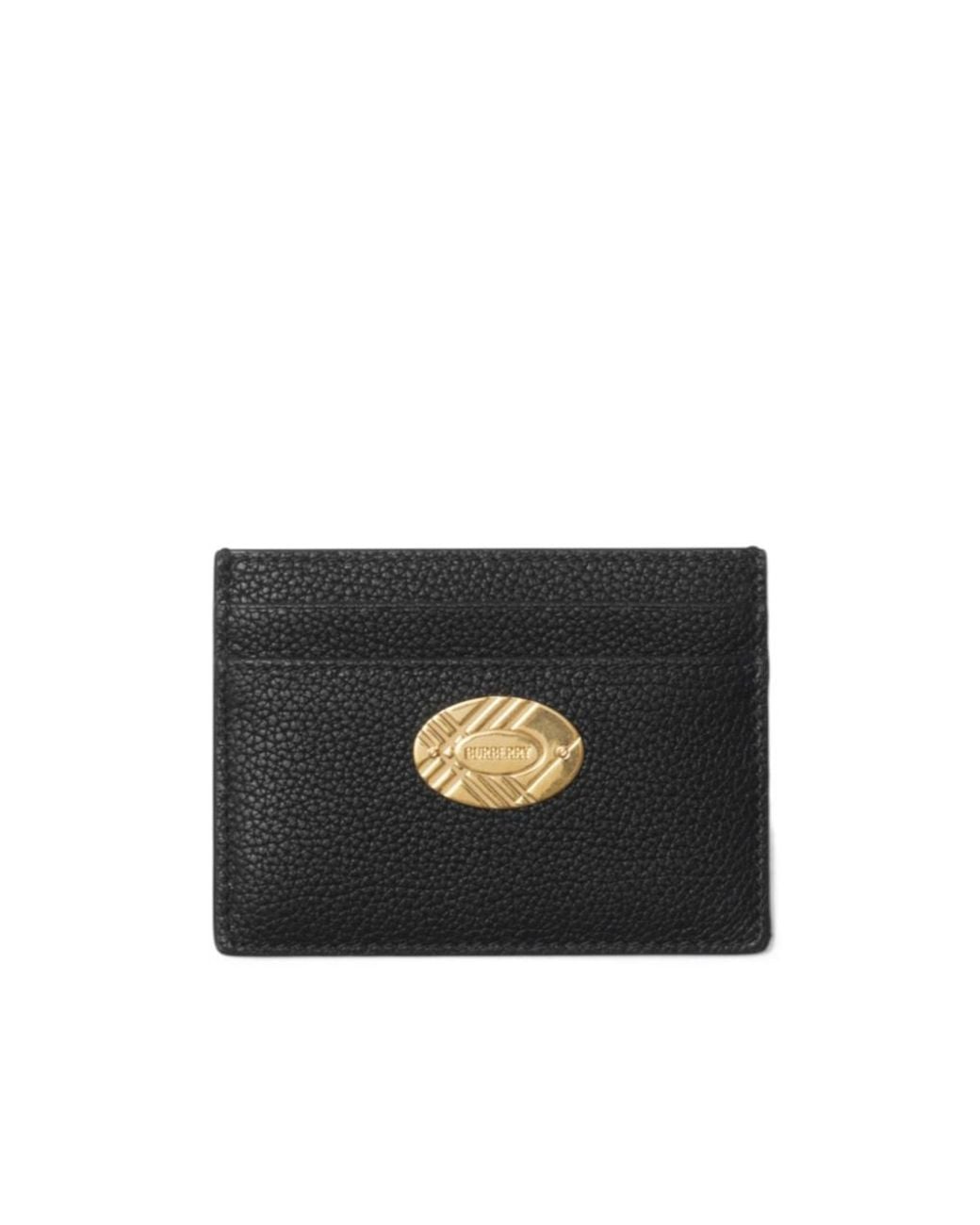 Burberry Black Cotswolds Card Case