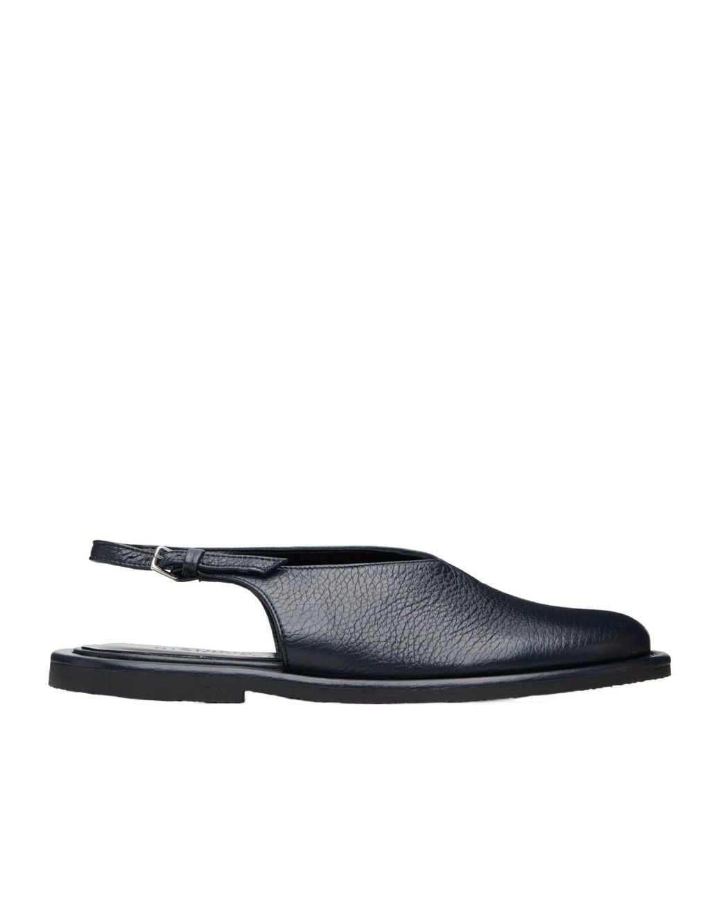 Studio Nicholson Blue Paley Slingback Flat Shoes