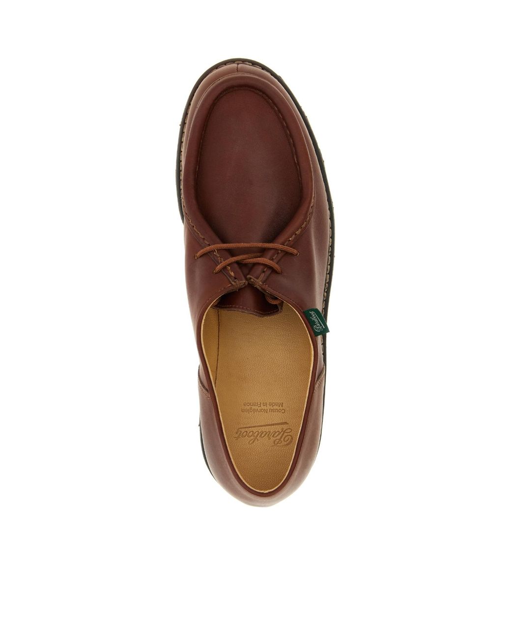 Paraboot Brown Michael Derby Shoes for men
