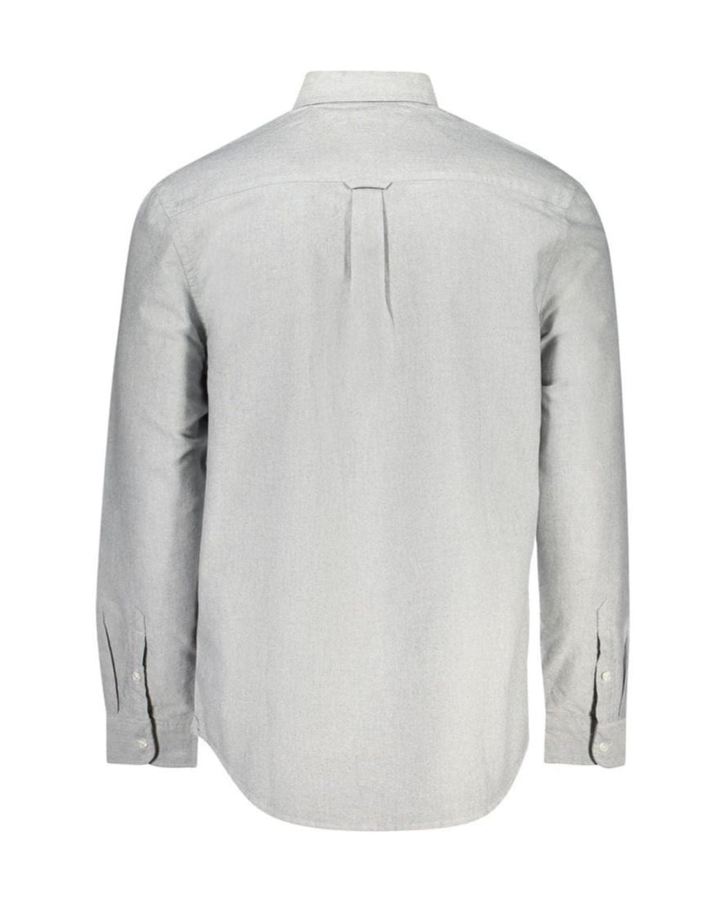 Tommy Hilfiger Blue Logo-Embroidered Shirt for men