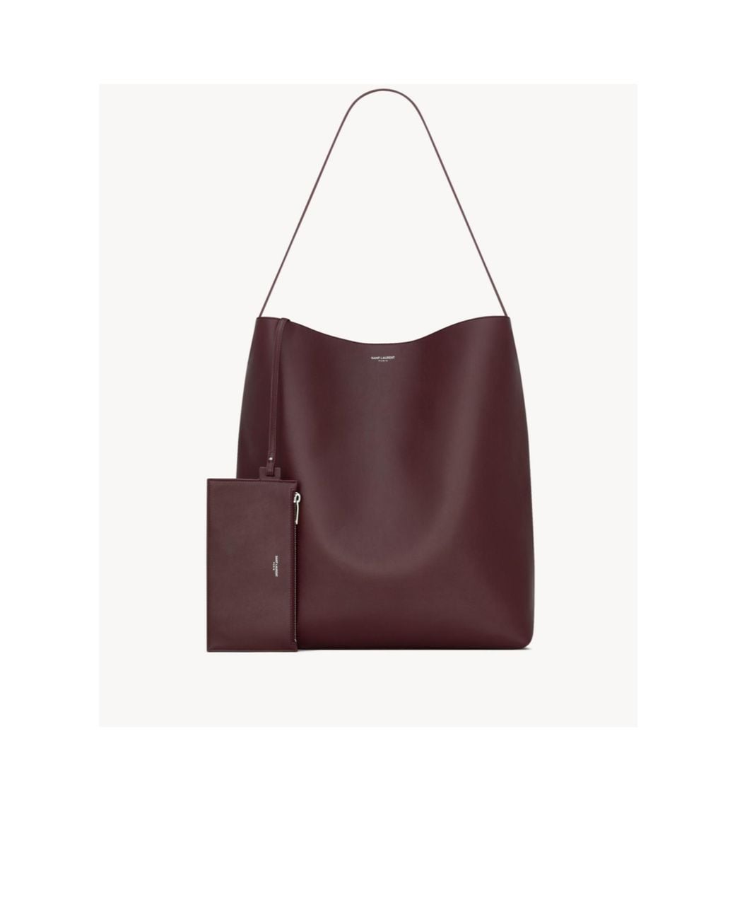 Saint Laurent Purple Large Snap Tote for men
