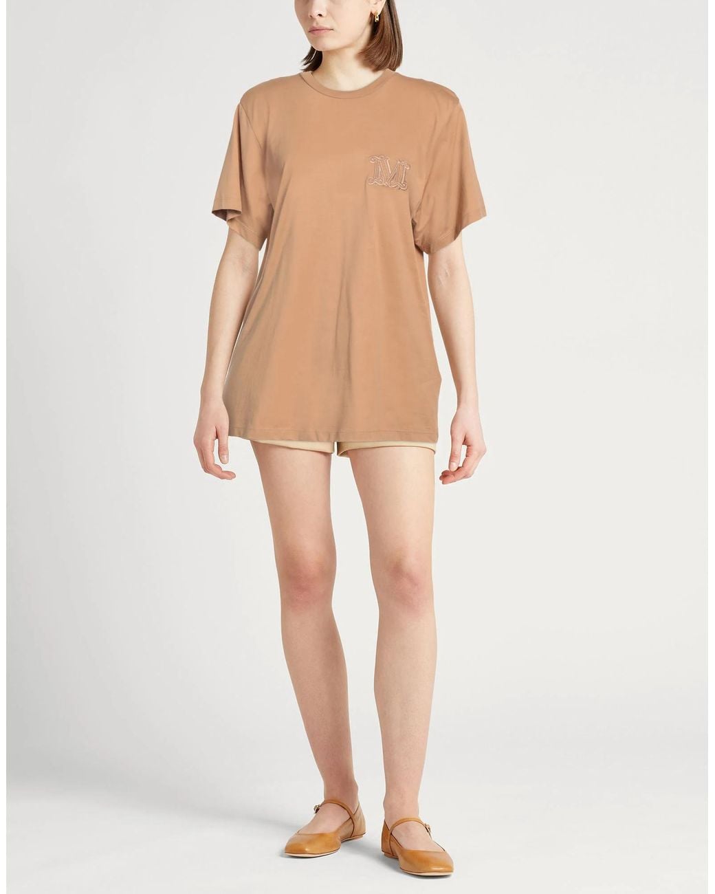 Max Mara Natural Oversized T-Shirt