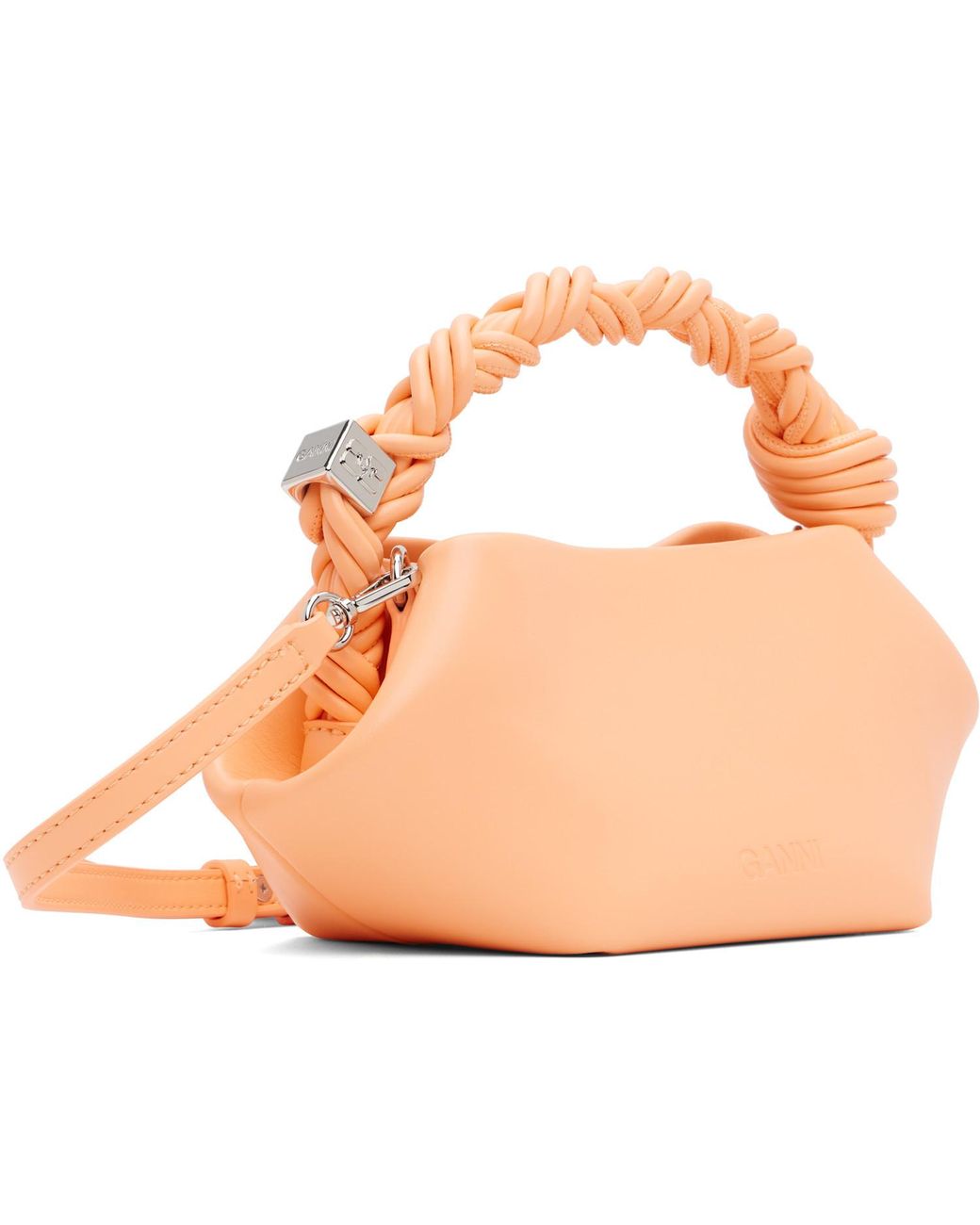 Ganni Orange Mini Bou Bag