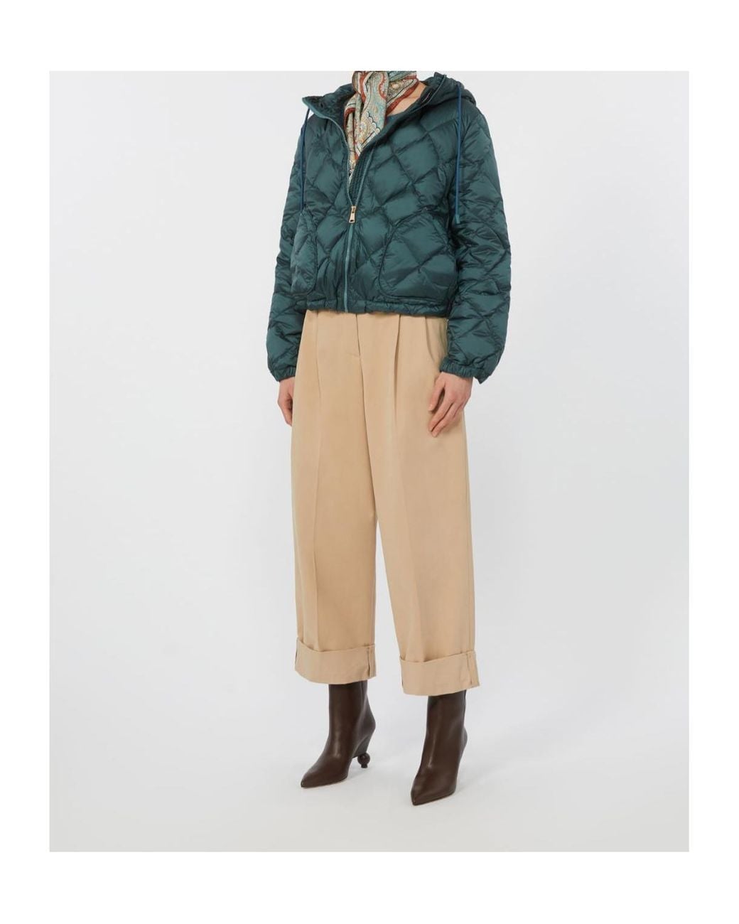 Weekend by Maxmara Green Water-Resistant Jacket