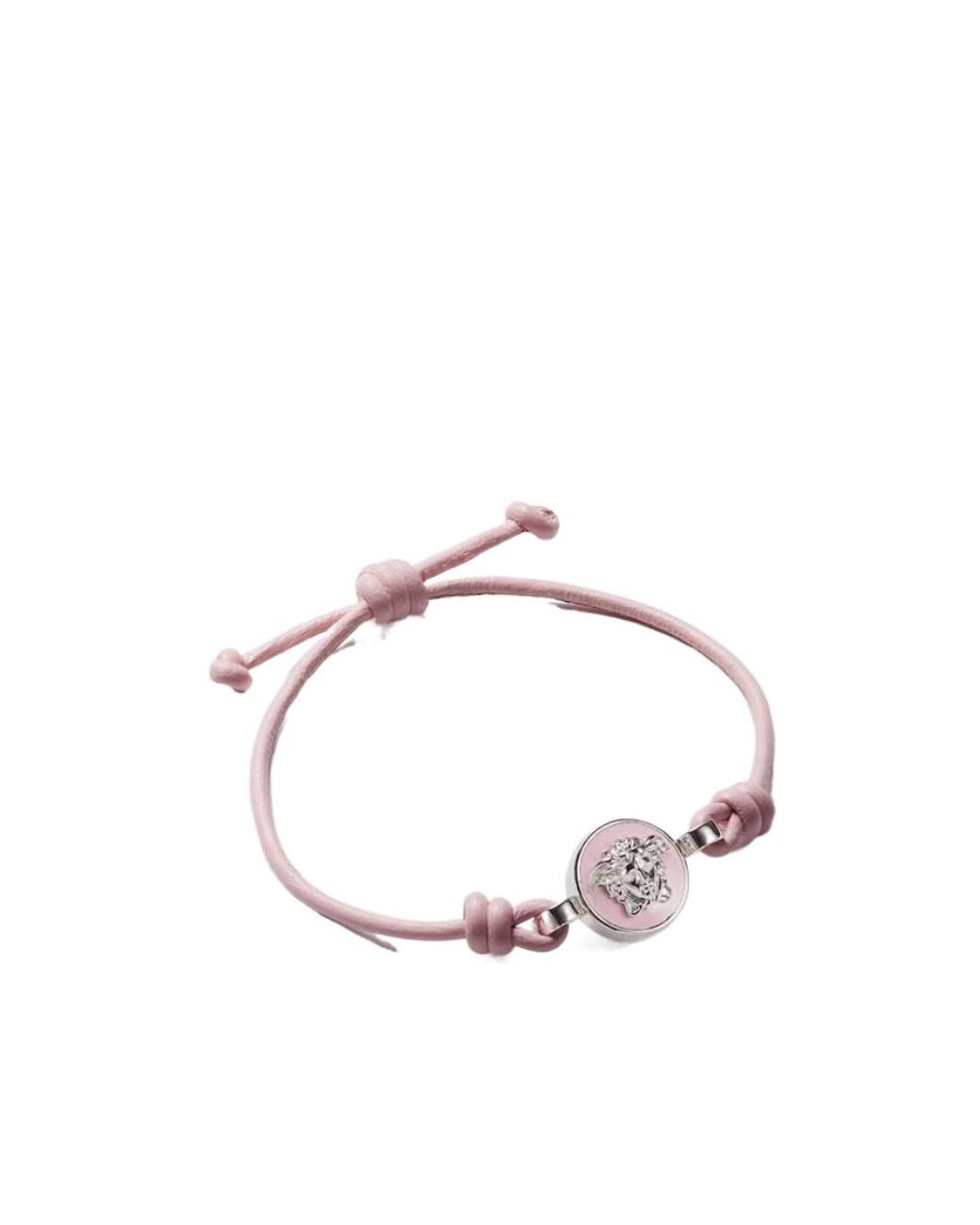 Versace Multicolor Medusa-Head Plaque Bracelet for men