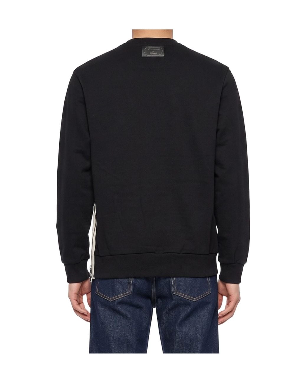 Undercover Black Logo Printed Crewneck Sweatshirt for men