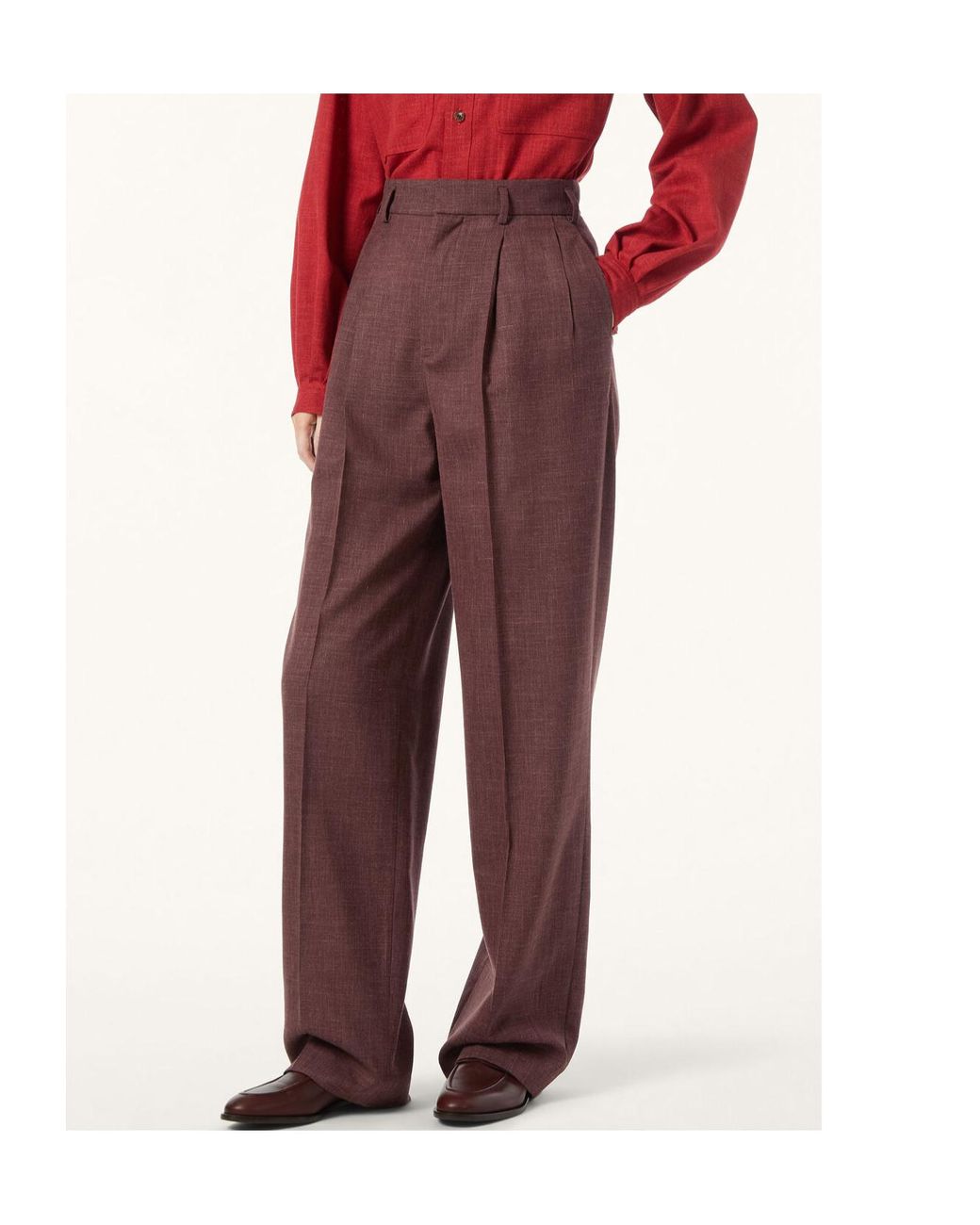 Loro Piana Purple Hector Trousers
