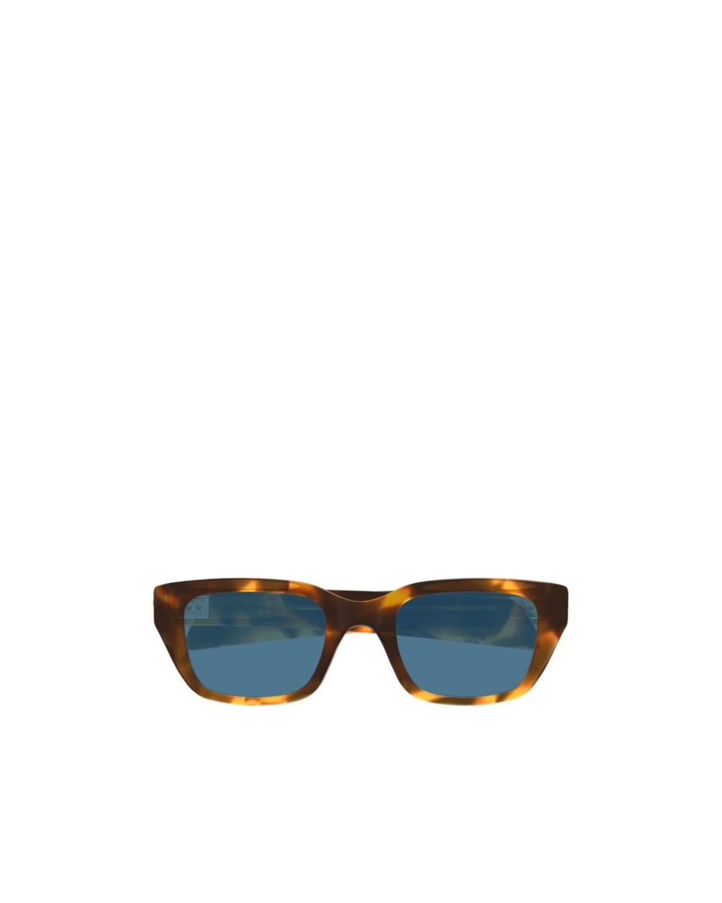 Bottega Veneta Blue Eyewear Rectangle Frame Sunglasses for men