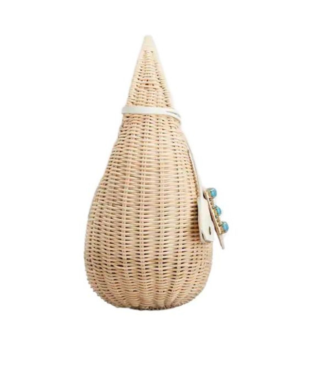 Roger Vivier White Belle Vivier Hobo Bag