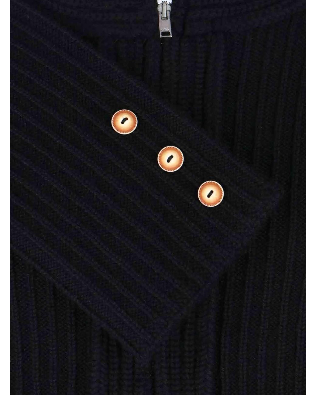 Isabel Marant Black Dixie Ribbed Knit Sweater