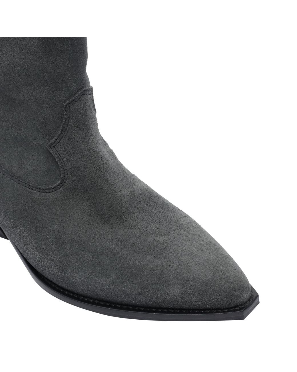 Isabel Marant Black Duerto Pointed-Toe Cowboy Boots