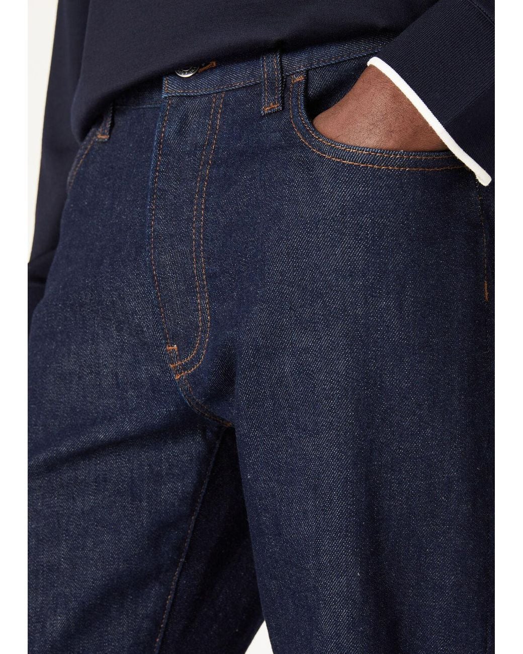 Loro Piana Blue Five-Pocket Zip-Fly Jeans for men
