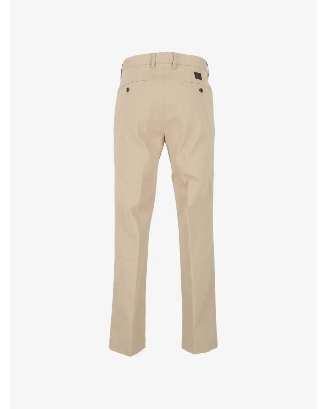 Incotex Gray Straight-Leg Trousers for men
