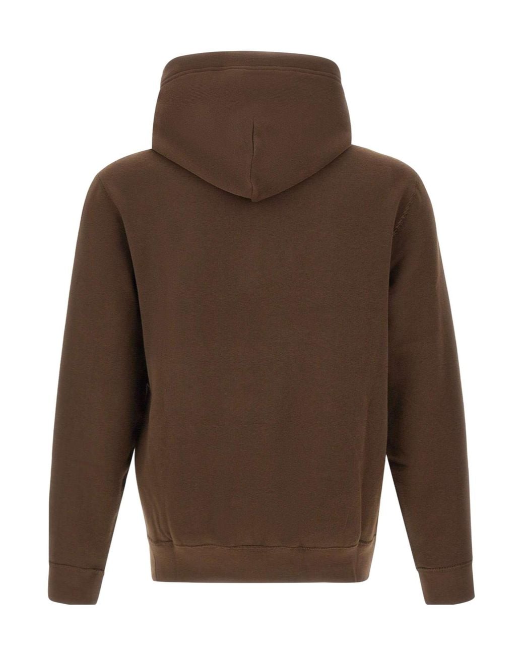 Polo Ralph Lauren Brown Ralph Lauren Embroidered Logo Hoodie for men