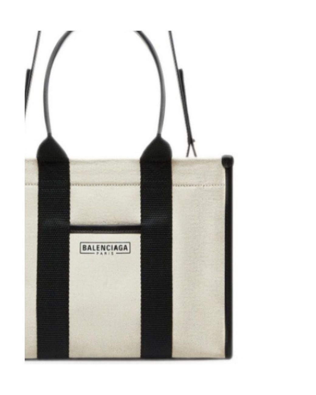 Balenciaga Black Hardware Small Tote Bag