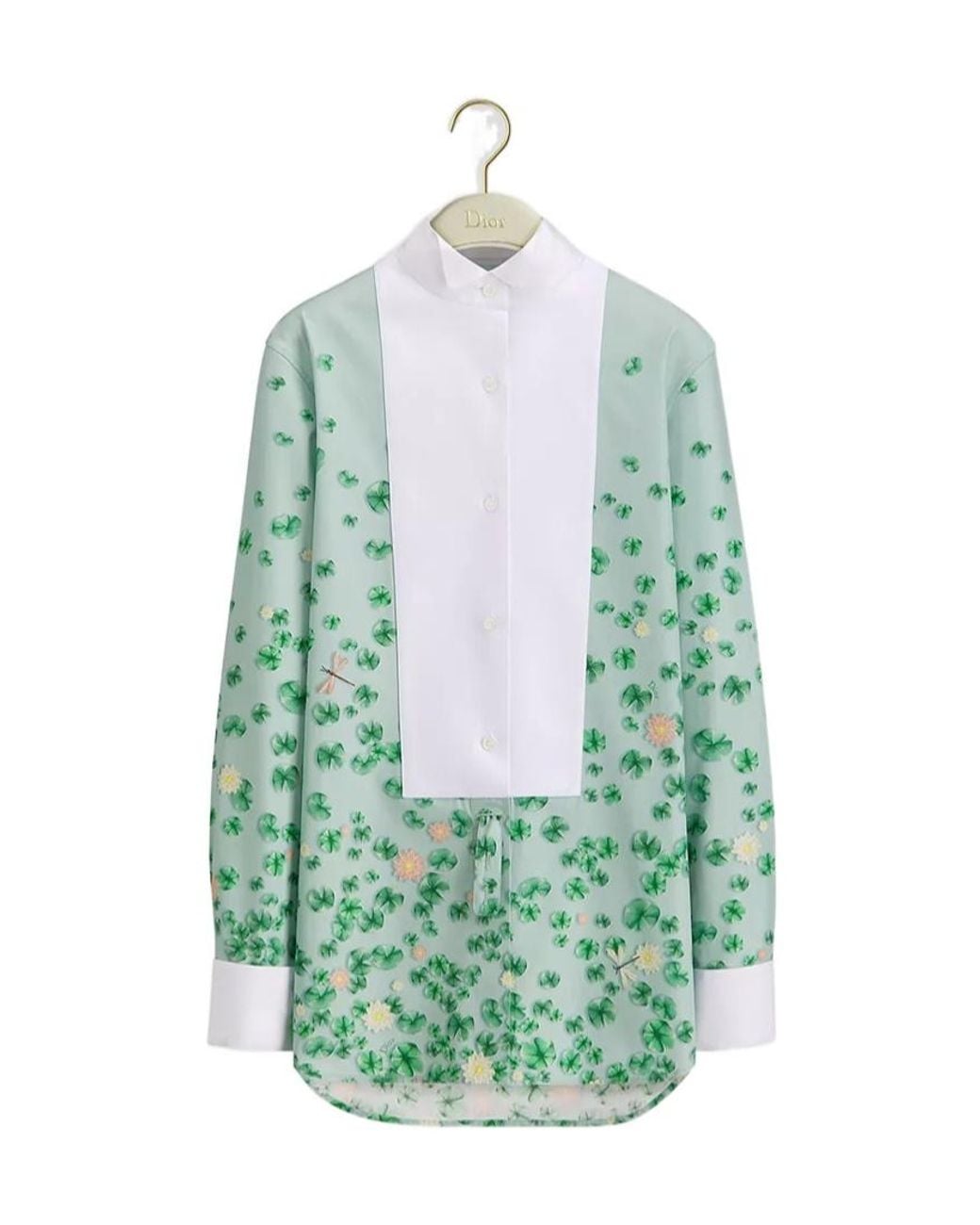 Dior Blue Blouse With Plastron