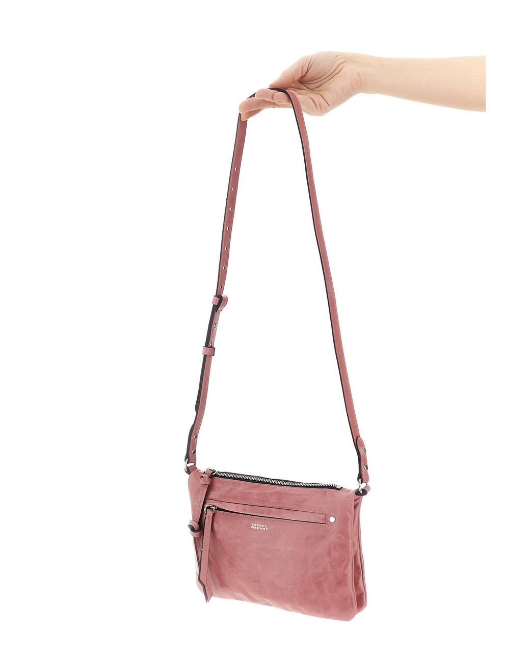 Isabel Marant Pink Adjustable Shoulder Strap Shoulder Bag