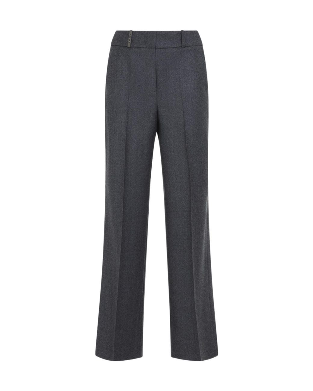 Peserico Gray Regular Tailored Pants