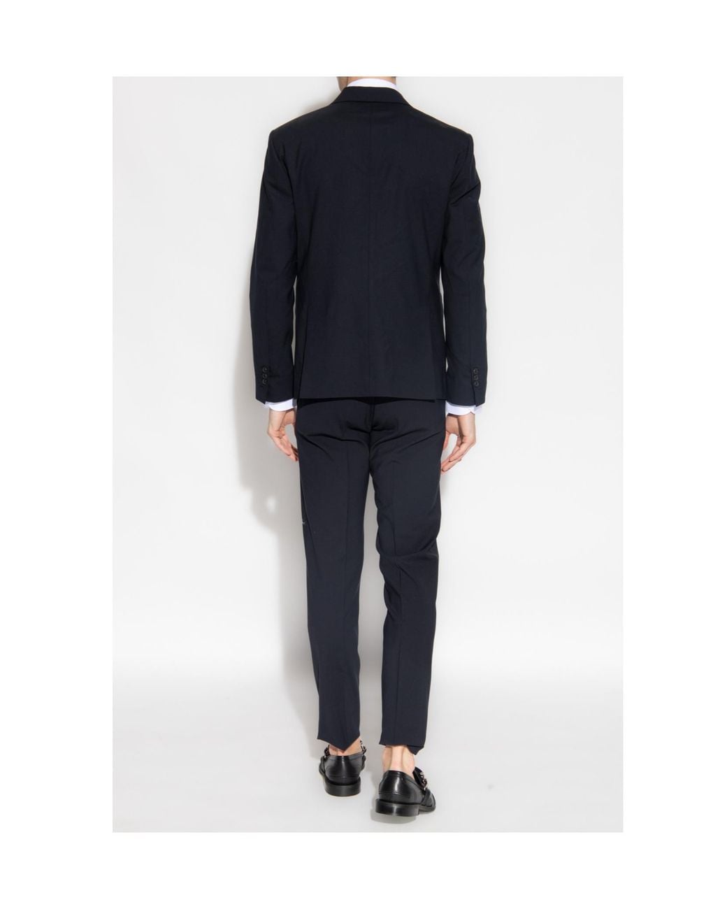 DSquared² Blue Single-Breasted Two-Piece Tailored Suit for men