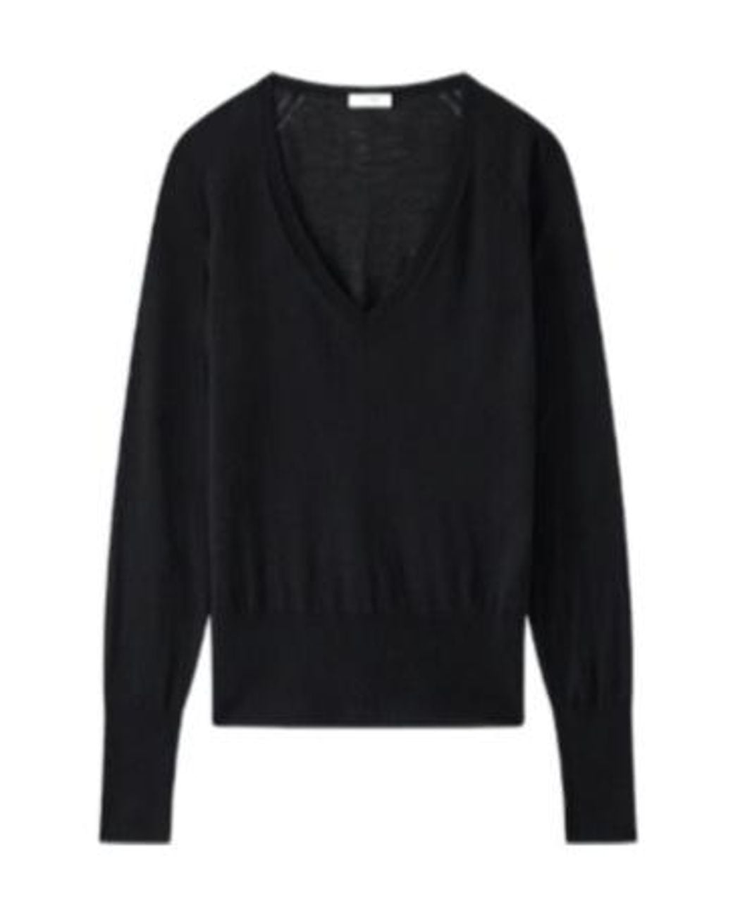 Joseph Black Cetus V-Neck Top