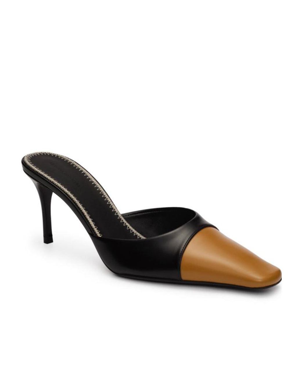 Magda Butrym Black Pointed-Toe Mules