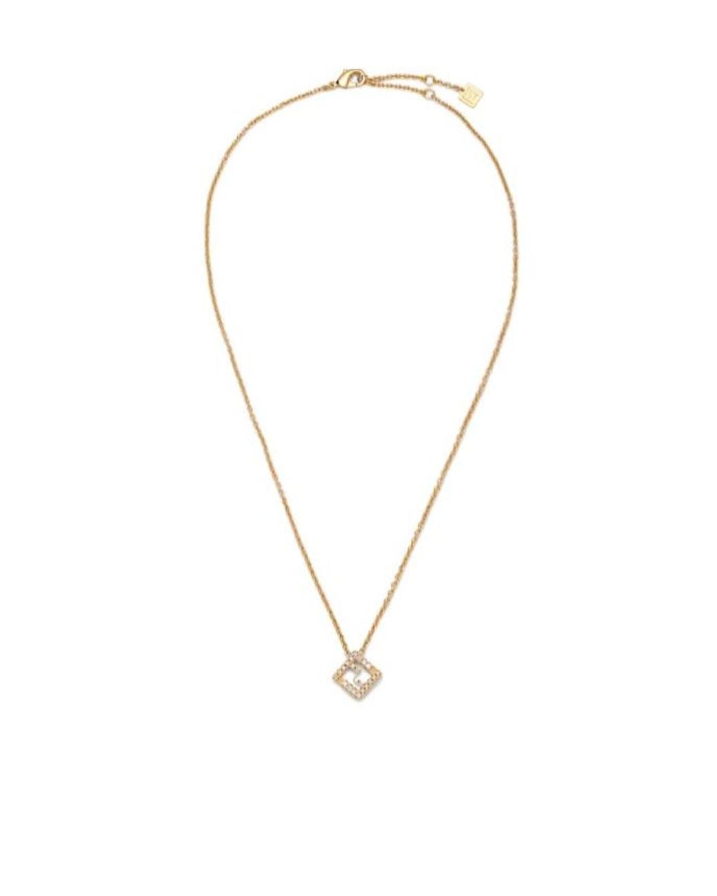 Fendi Metallic Forever Necklace