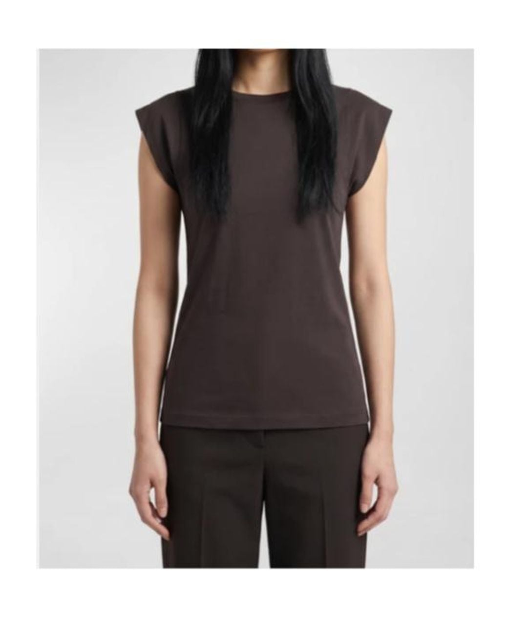 Khaite Black Short-Sleeved T-Shirt