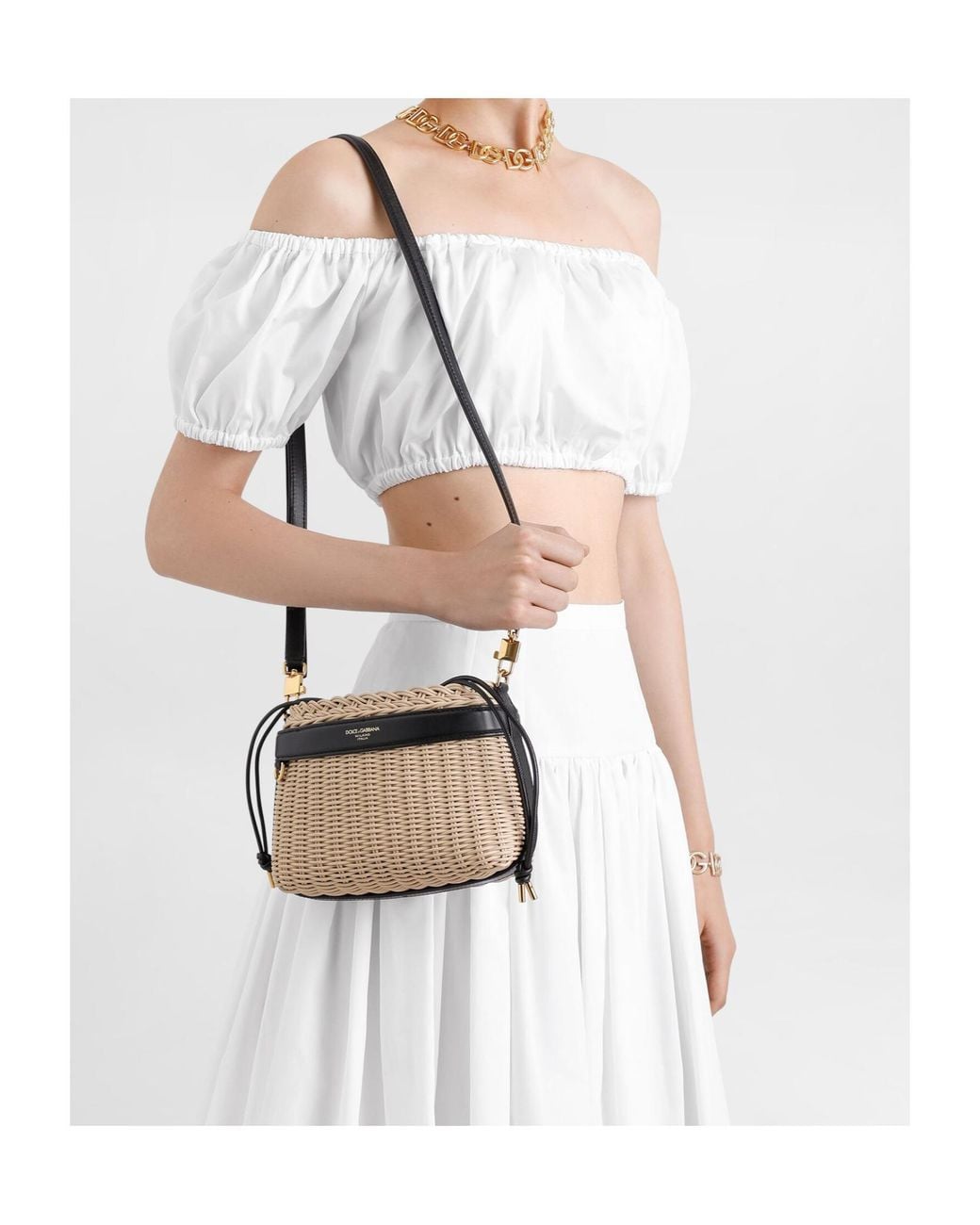 Dolce & Gabbana Black Small Carla Handbag