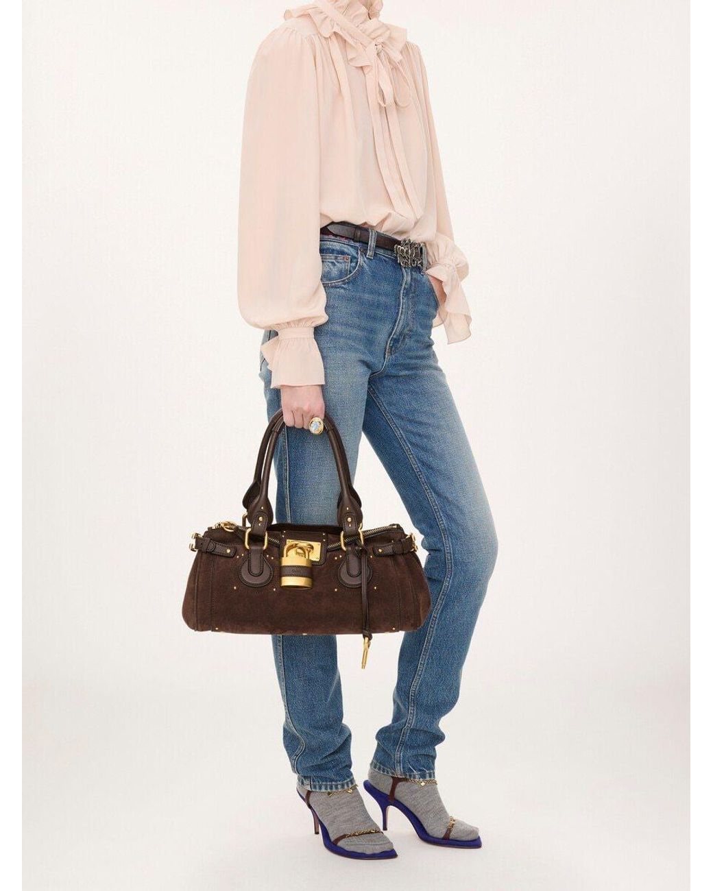 Chloé Brown Chloé Paddington Tote Bag