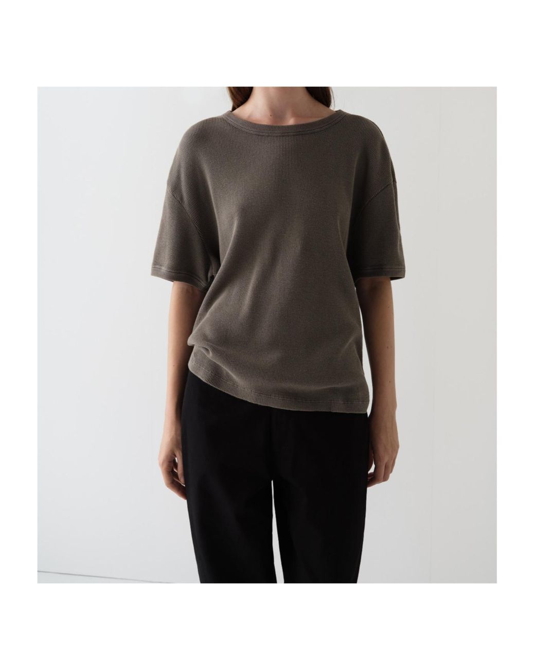 GIMAGUAS Gray Crew Neck T-Shirt for men