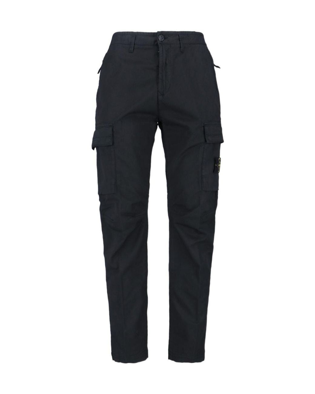 Stone Island Blue '3100304 Supima' Cargo Pants for men