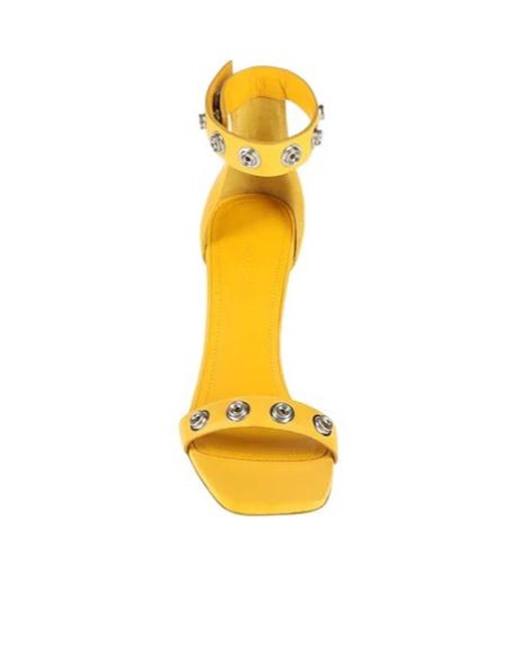 Rick Owens Yellow Two-Tone Leather Sandals