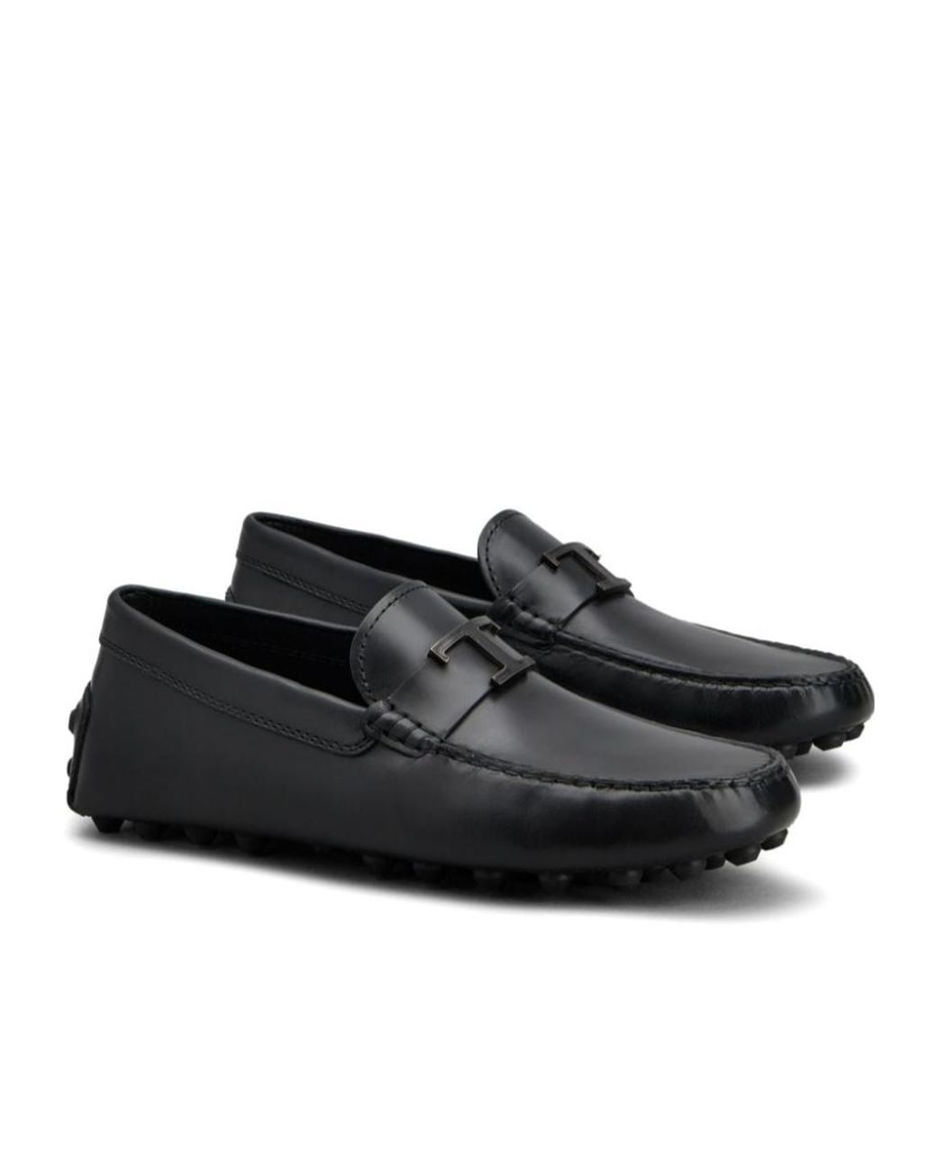 Tod's Brown Gommino T Timeless Slip-On Loafers for men